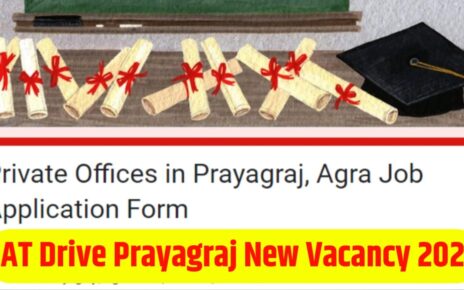 CAT Driver Prayagraj New Vacancy 2024